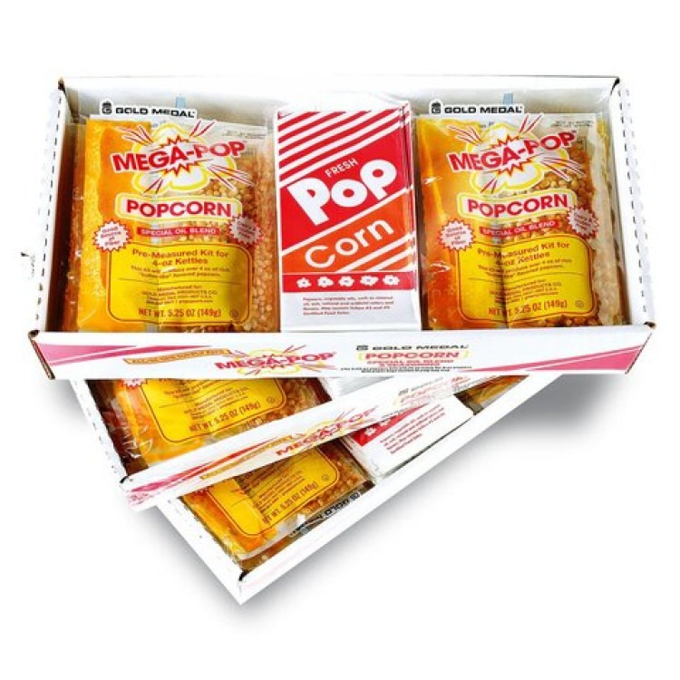 Popcorn supply bundle (50 serv.)