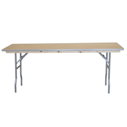 96 Rectangle Seminar Wood Folding Table