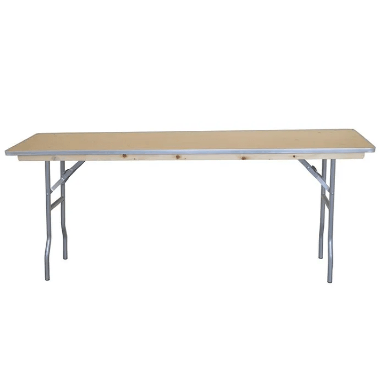 96 Rectangle Seminar Wood Folding Table